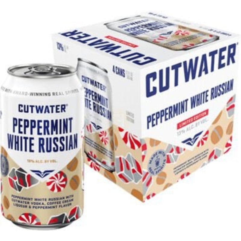 Cutwater Peppermint White Russian RTD Cocktail 4 x 355ml Cans
