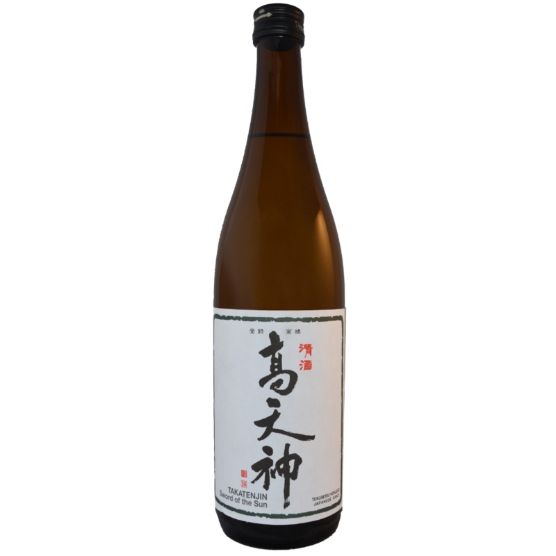 Takatenjin Sword of the Sun Tokubetsu Honjozo Sake