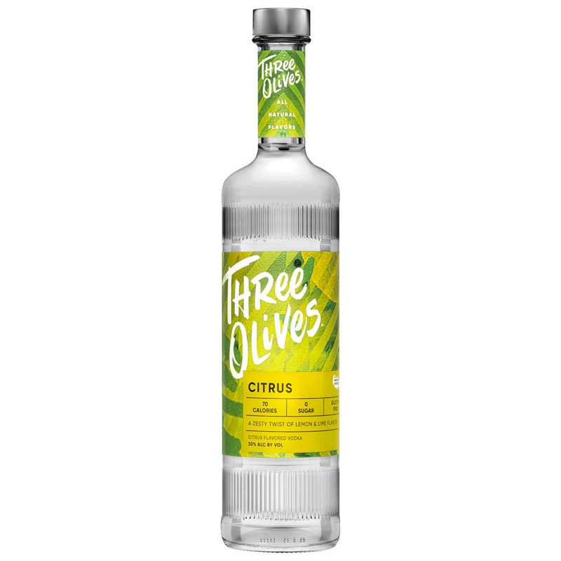 Three Olives Citrus Vodka 750ml