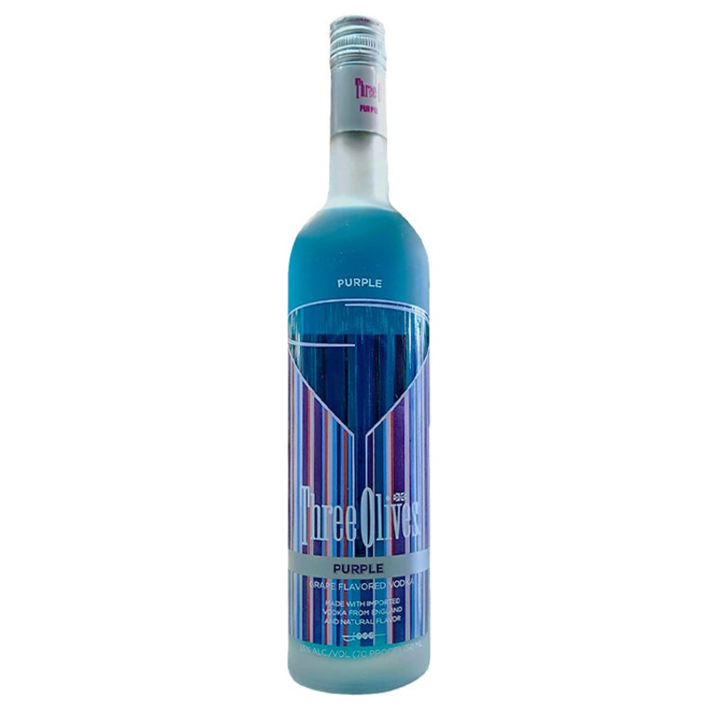 Three Olives Purple Vodka - 375ml