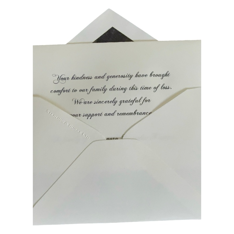 Bespoke Condolence Acknowledgement Informal Notes | Onyeonoro Secundus Kamanu