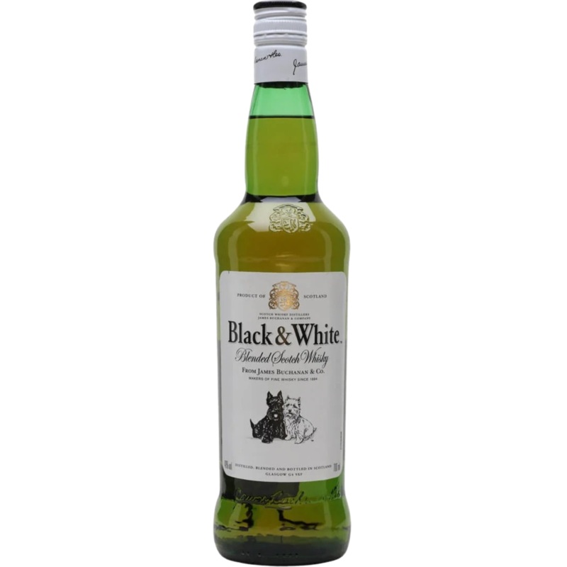 Black & White Whisky 40% 70cl