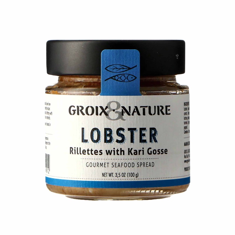 GROIX & NATURE LOBSTER RILLETTES 3.5oz
