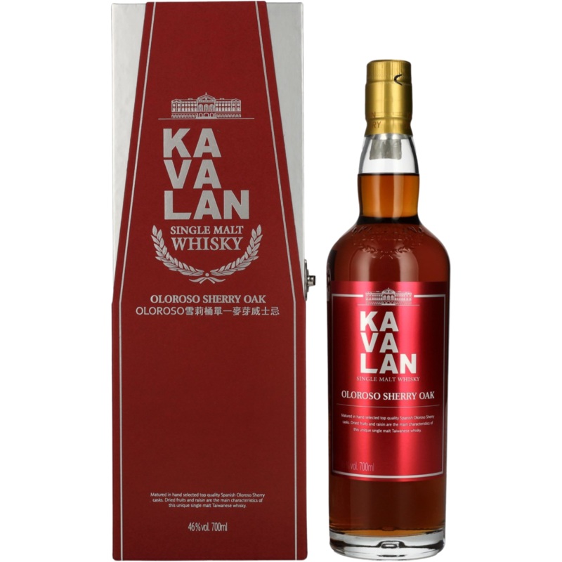 Kavalan Oloroso Sherry Oak + GB 46% 70cl