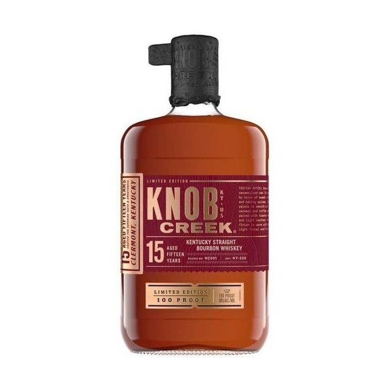 Knob Creek 15 Year Old Kentucky Straight Bourbon Whiskey Limited Edition
