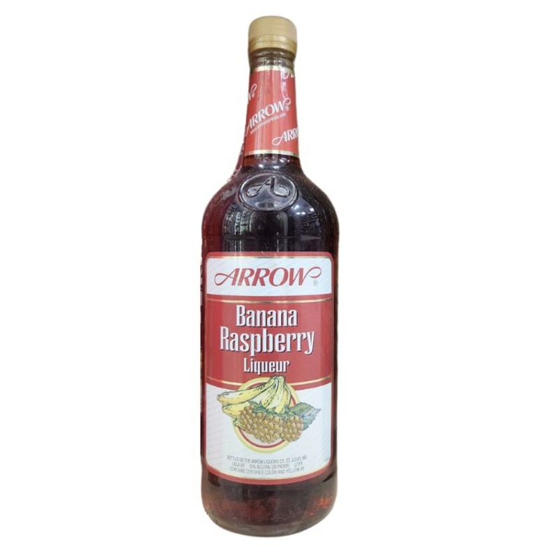 Arrow Banana Raspberry Liqueur - 1L