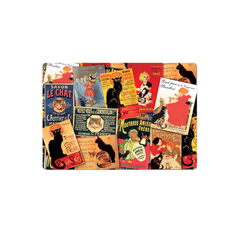 CARTEXPO "PATCHWORK LES CHATS" VINTAGE STYLE PLACEMAT