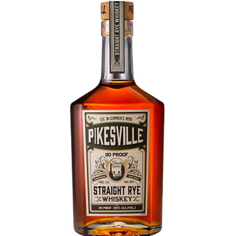Pikesville Rye 110 Proof Whiskey 750ml