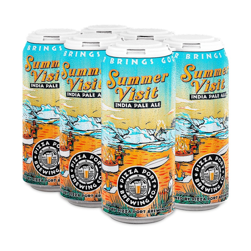 Pizza Port Brewing Co. Rotating IPA 6-pack Cans
