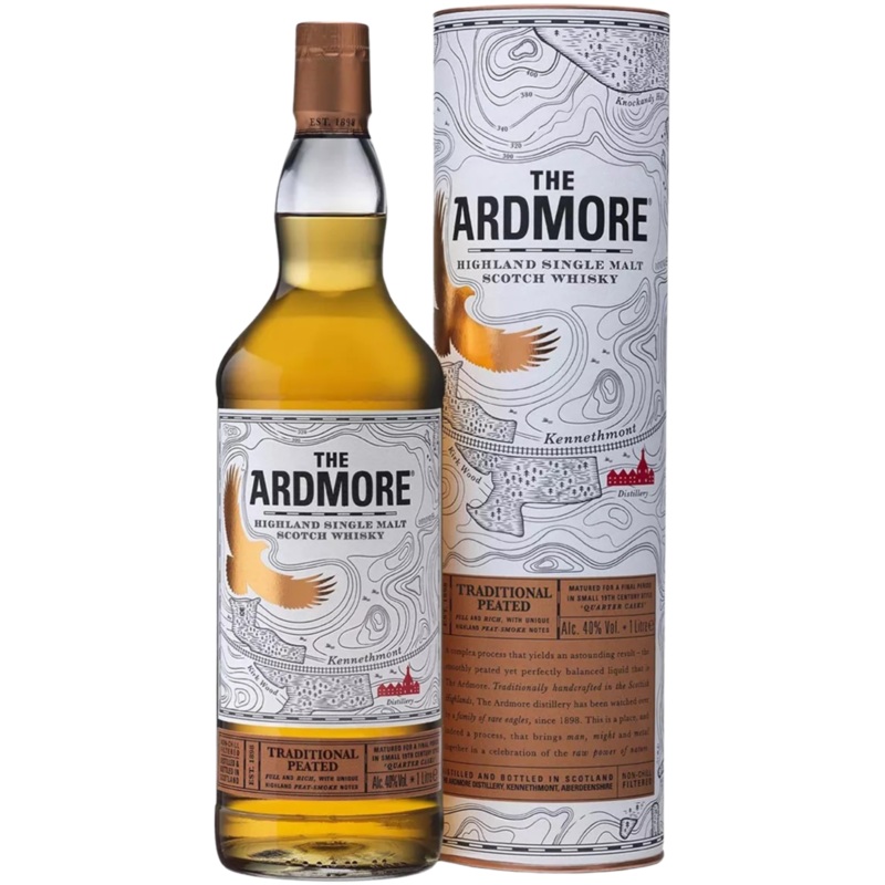 Ardmore Traditional Peated + GB 40% 1Ltr