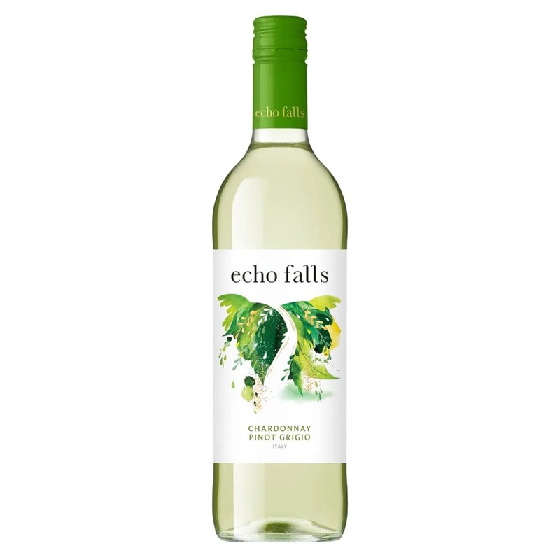 Echo Falls Chardonnay Pinot Grigio White Wine, 75 cl