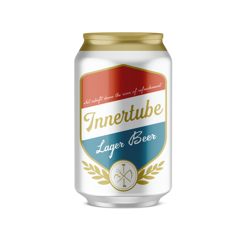 Innertube Lager Beer 12oz