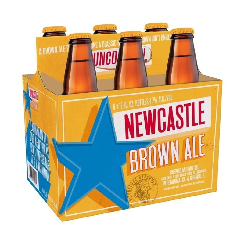 Newcastle Brown Ale 6-Pack Bottles