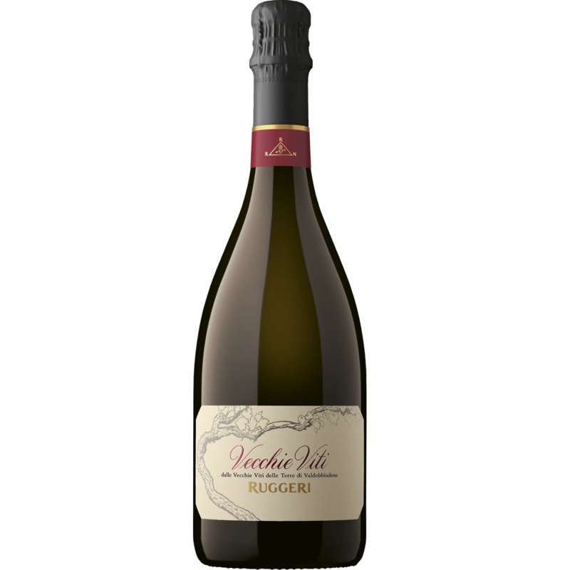 Ruggeri Vecchie Viti (8g/l) - Prosecco Valdobbiadene DOCG Brut 75cl