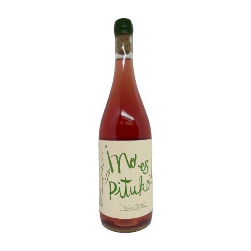 Echeverria Valle del Curico No Es Pituko Natural Wine Rose