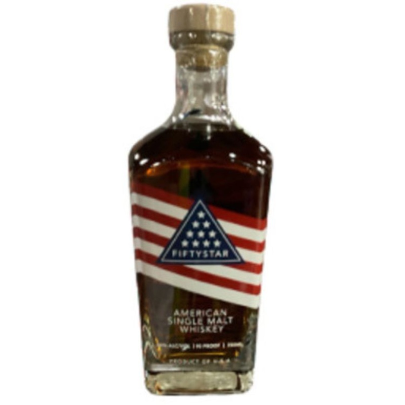 Fifty Star Single Malt Whiskey - 750ml