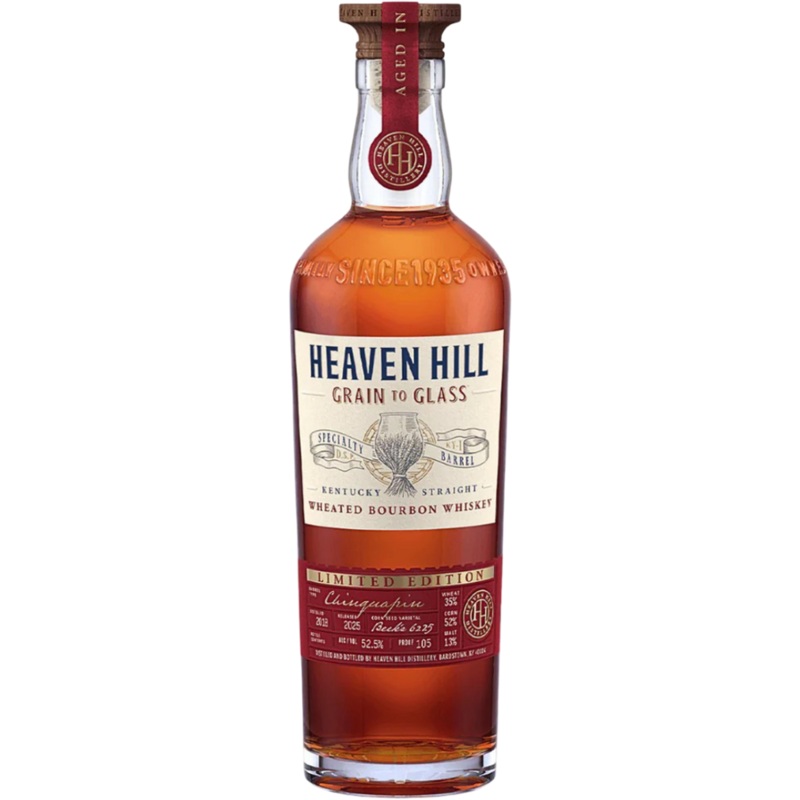 Heaven Hill Grain to Glass Speicality Barrel Chinquapin Oak Straight Wheated Bourbon Whiskey