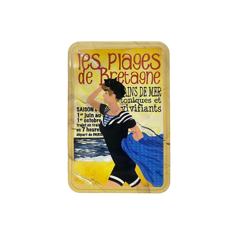 MAISON PELTIER GALETTES BRITTANY BEACH TIN 11.3oz
