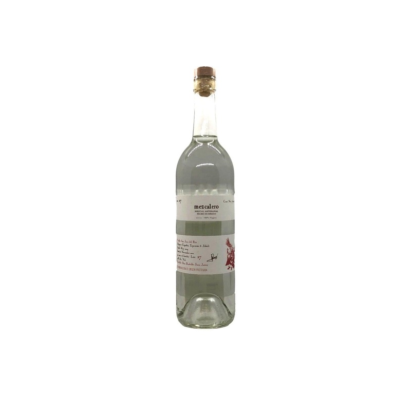 Mezcalero No. 27 Joven 100% Maguey Mezcal Artesanal