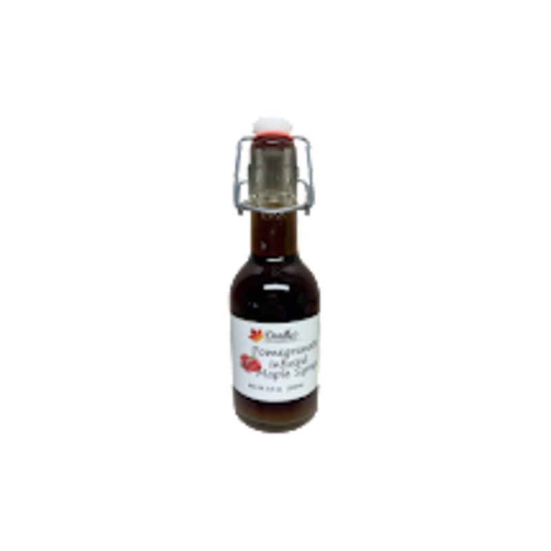 Pomegranate Infused Maple Syrup