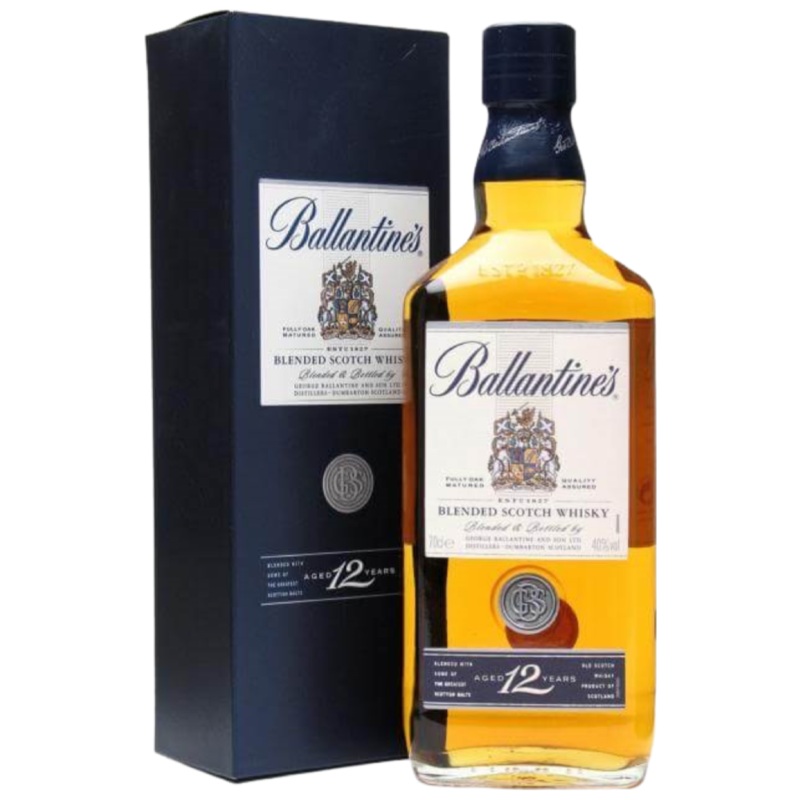 Ballantine's 12 YO 70cl 40% + GB