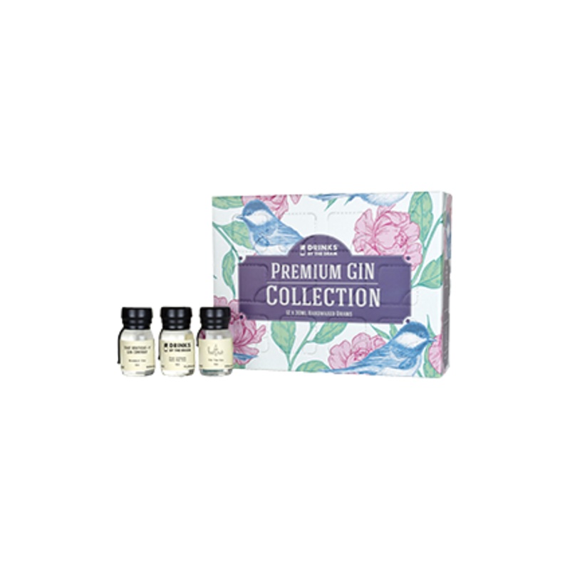 Drinks by the Dram 12 x 30ml Premium Gin Collection