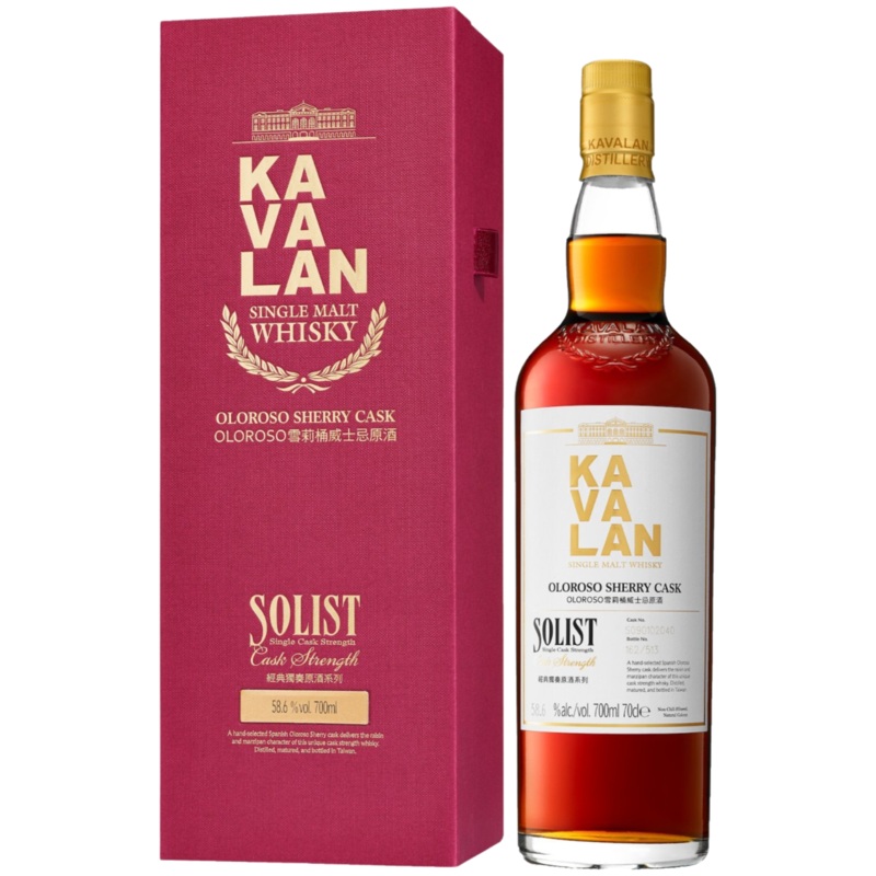 Kavalan Solist 'Oroloso Sherry Cask' + GB 54,8% 70cl