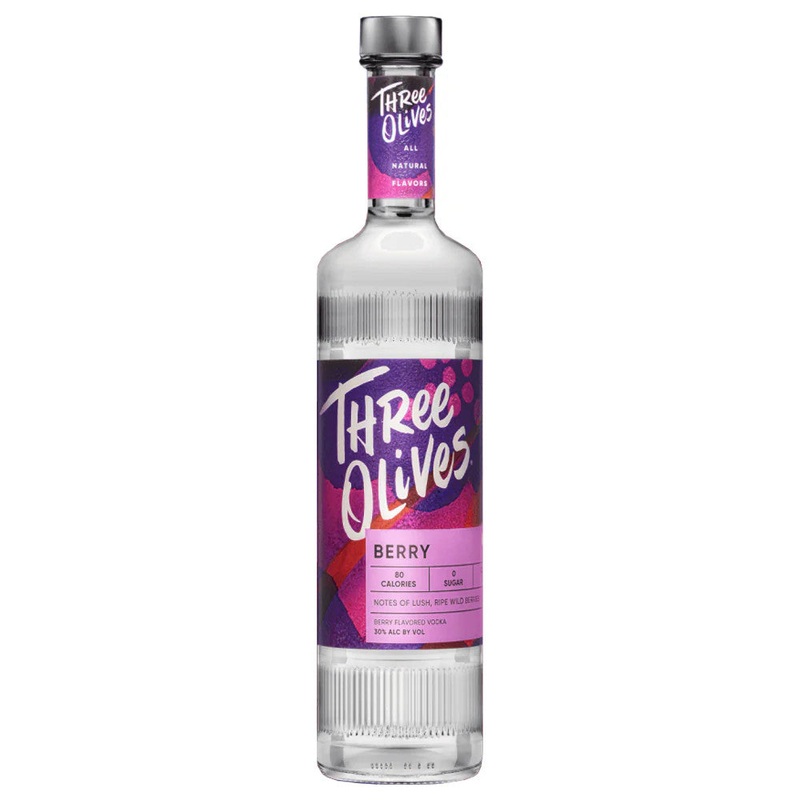Three Olives Berry Vodka 750ml