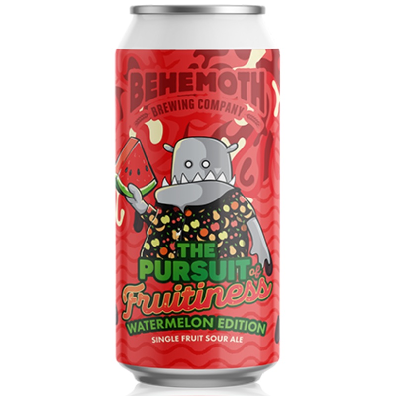 Behemoth Pursuit of Fruitiness Watermelon Sour Ale 4.5% 440ml