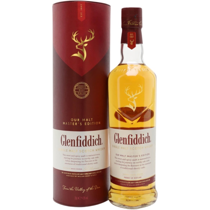 Glenfiddich Master's Edition + GB 43% 70cl