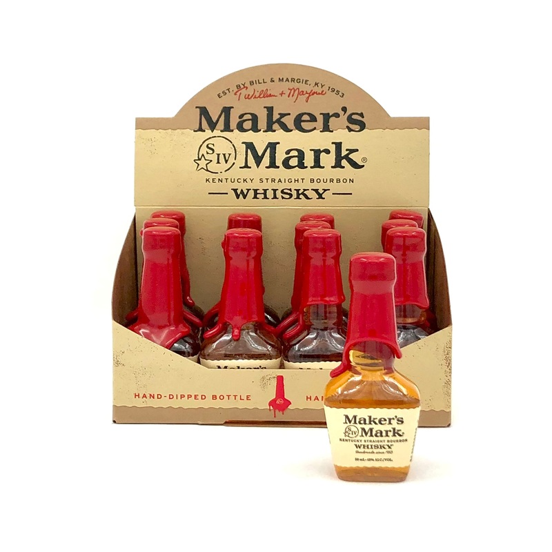 Maker's Mark Bourbon Whisky 12 x 50 ml