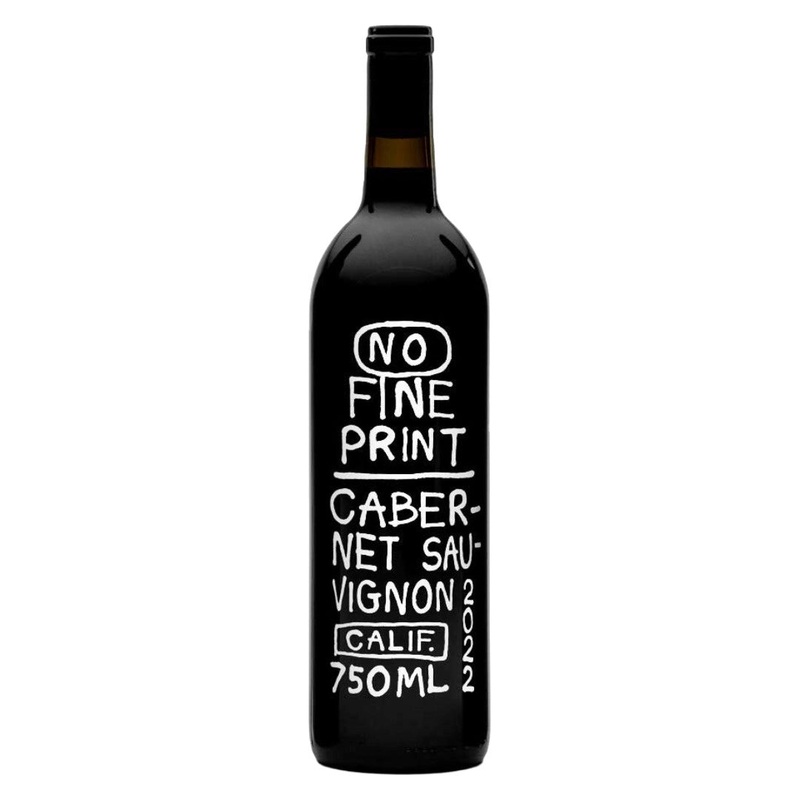 No Fine Print Cabernet Sauvignon