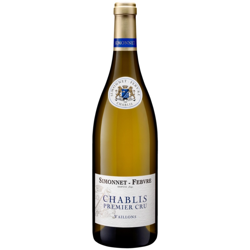 SIMONNET FEBVRE CHABLIS VAILLONS PREMIER CRU 2019 750ML