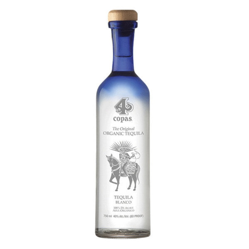 4 Copas Tequila Blanco - 750ml