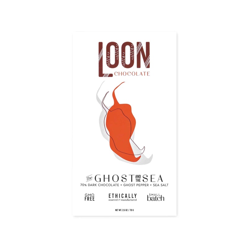 LOON GHOST PEPPER 70% DARK CHOCOLATE 70g