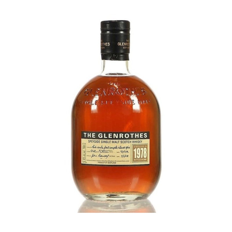 The Glenrothes Vintage 1978 Speyside Single Malt Scotch Whisky