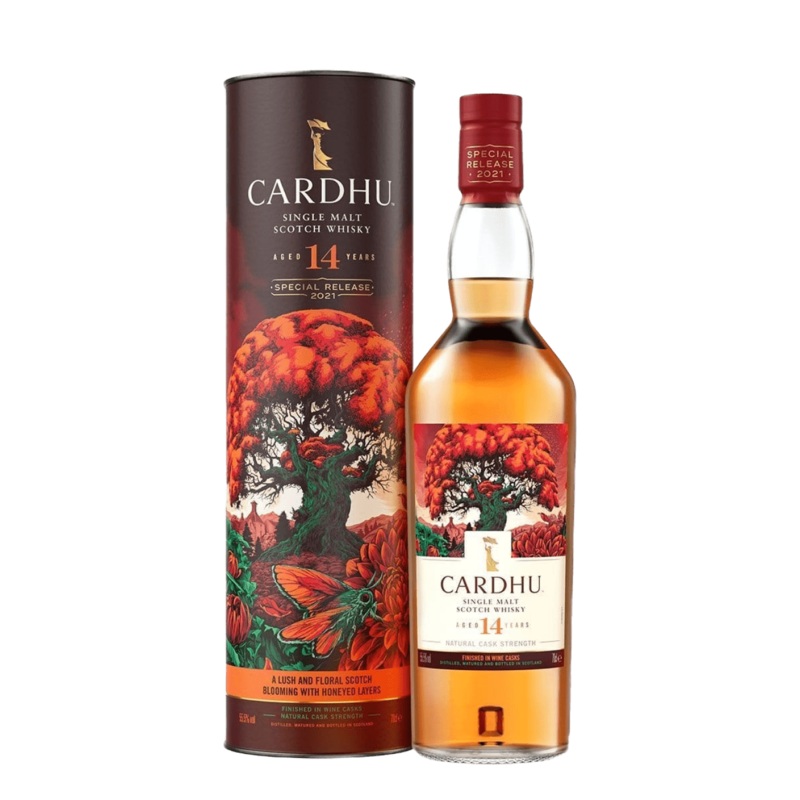 Cardhu Single Malt Scotch Whisky 14 Year Old Whisky, 70 cl (Special Release)