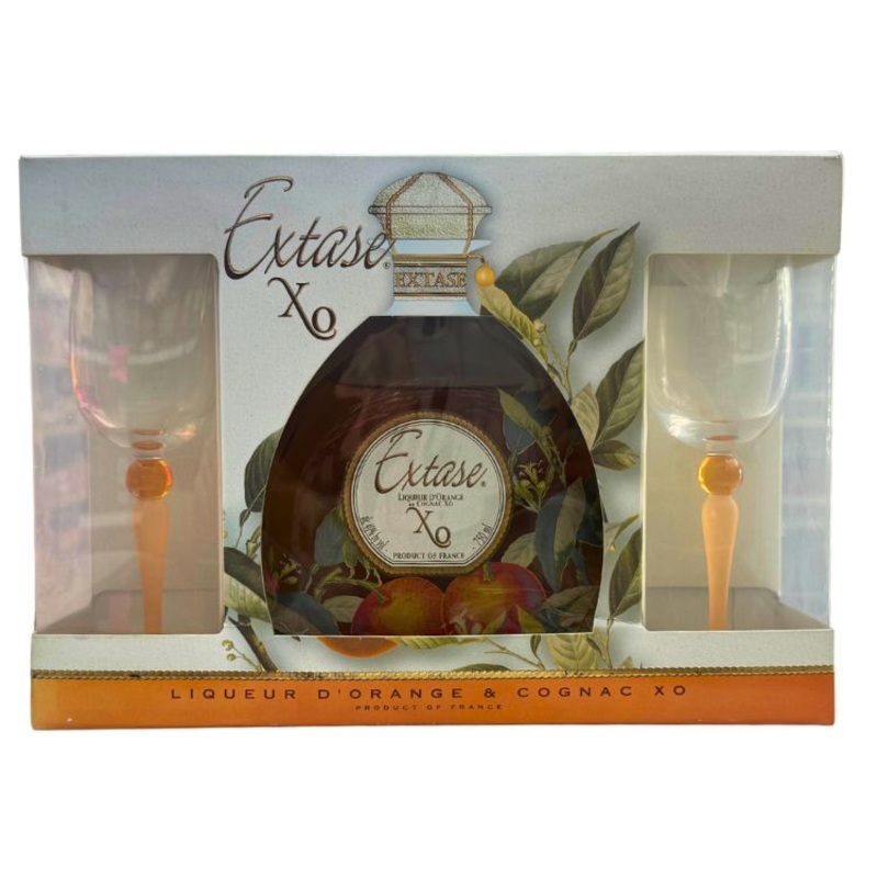 Extase XO Cognac Liqueur - 750ml Gift Set