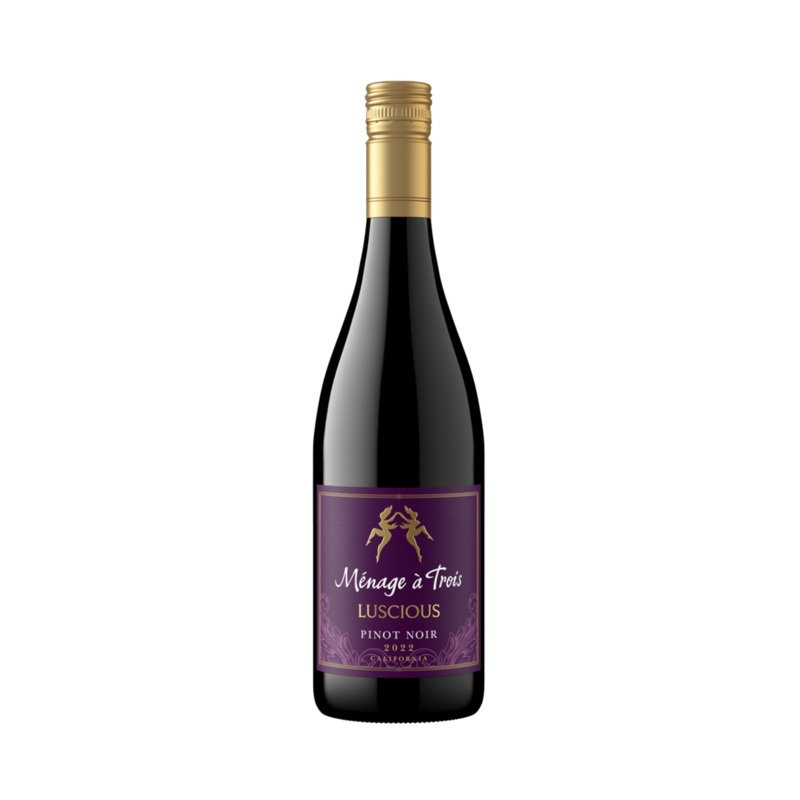 Menage A Trois Pinot Noir Luscious California