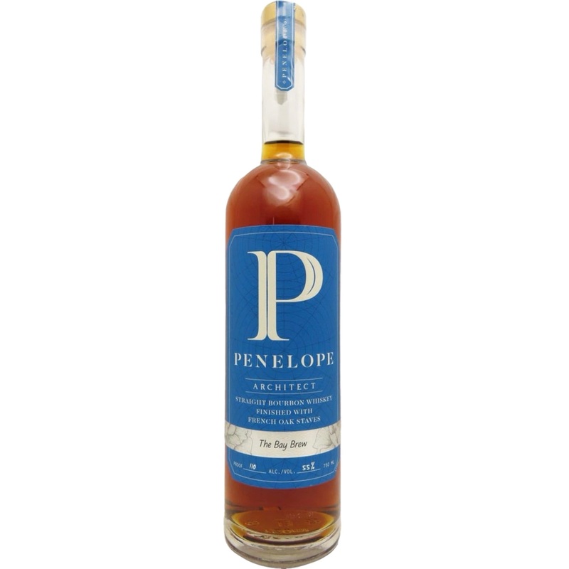Penelope Architect Single Barrel "Bay Brew" Bourbon Whiskey