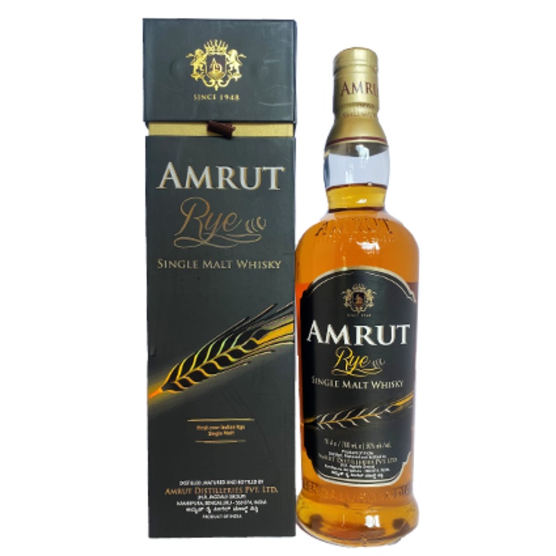 Amrut Rye Single Malt 700ml (Limited) RRP $139