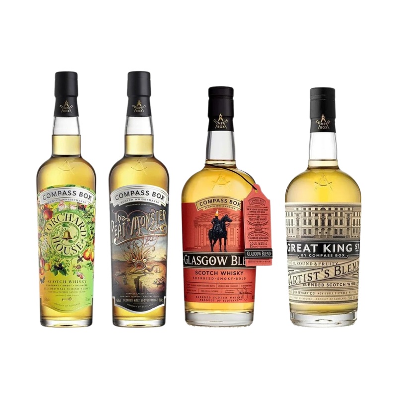 Compass Box Blended Malt Whisky Bundle