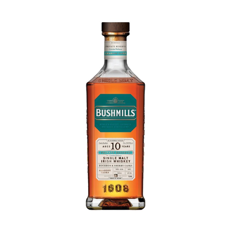 Bushmills 10 Year Old Private Reserve Amarone Cask Finish Irish Single Malt