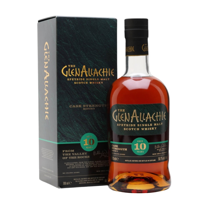 Glenallachie 10 Years Batch no. 9 + GB 58,1% 70cl