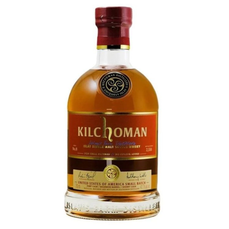 Kilchoman USA Small Batch Release No.8 Islay Scotch Whisky - 750ml