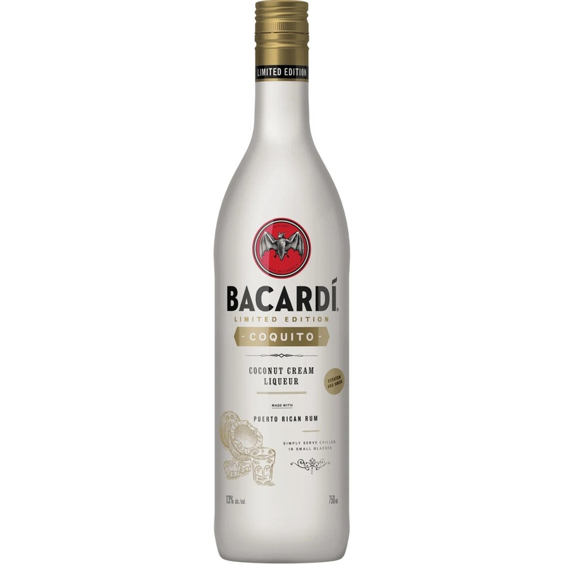 Bacard Coquito Coconut Cream Liqueur 750ml