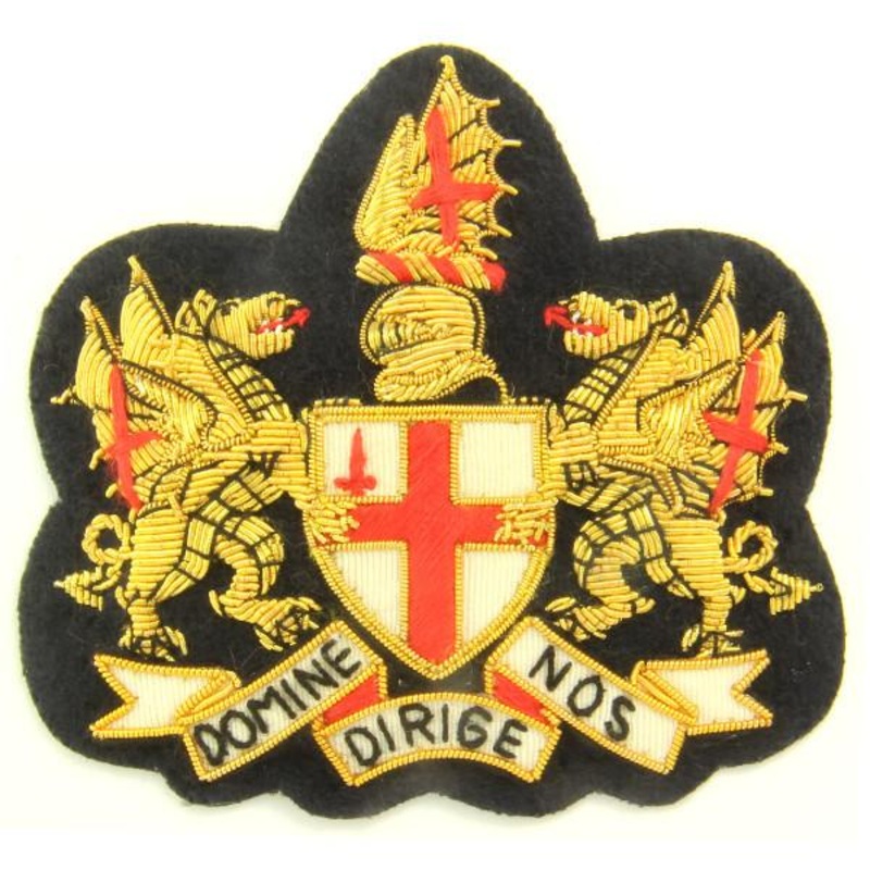 Blazer Badge | City of London Blazer Badge | UK Custom Design | Made in England