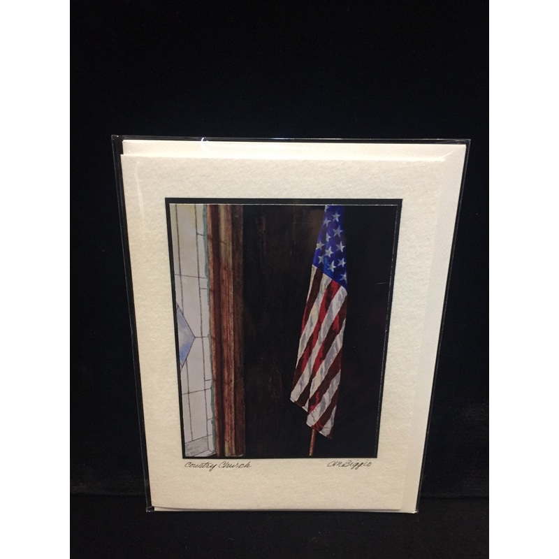 Country Church | Photo Card by Carole Moore Biggio | 5" x 7"