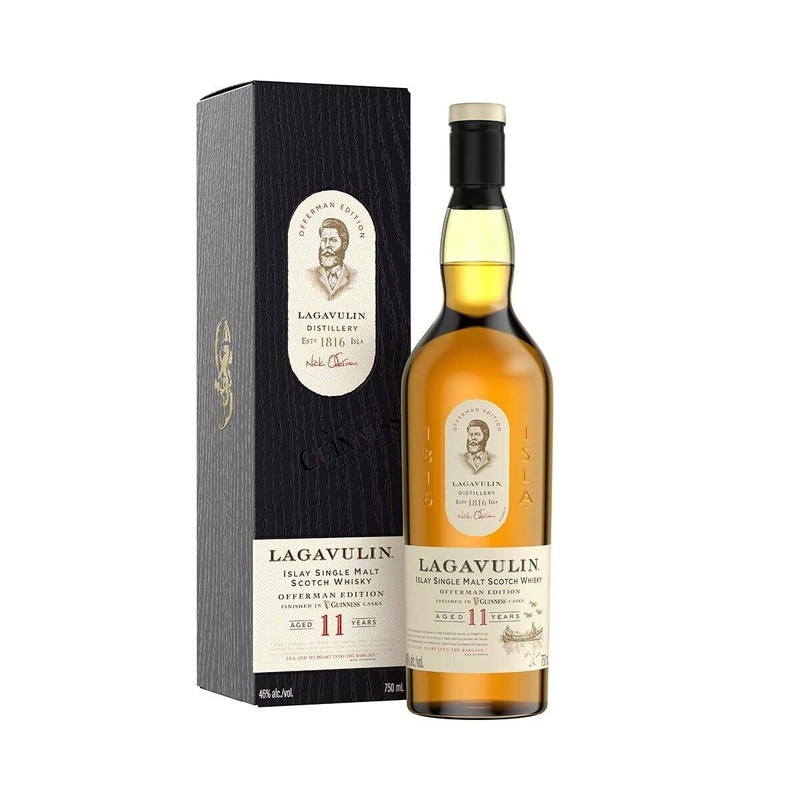 Lagavulin 11 Years Offerman Edition Finished In Guinness Casks Islay Single Malt Scotch Whisky