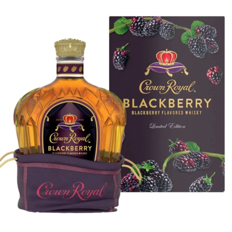 Crown Royal Blackberry Canadian Whiskey - 750ml
